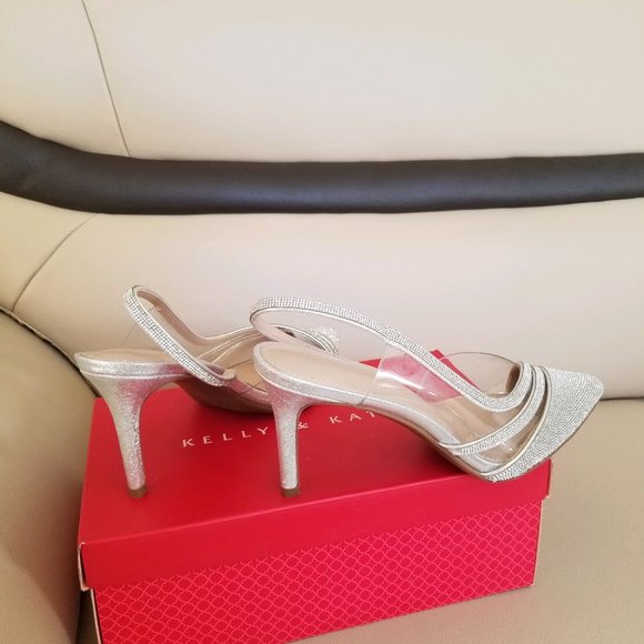 Kelly & Katie Evening Sling Back Heels - Picture 3 of 5